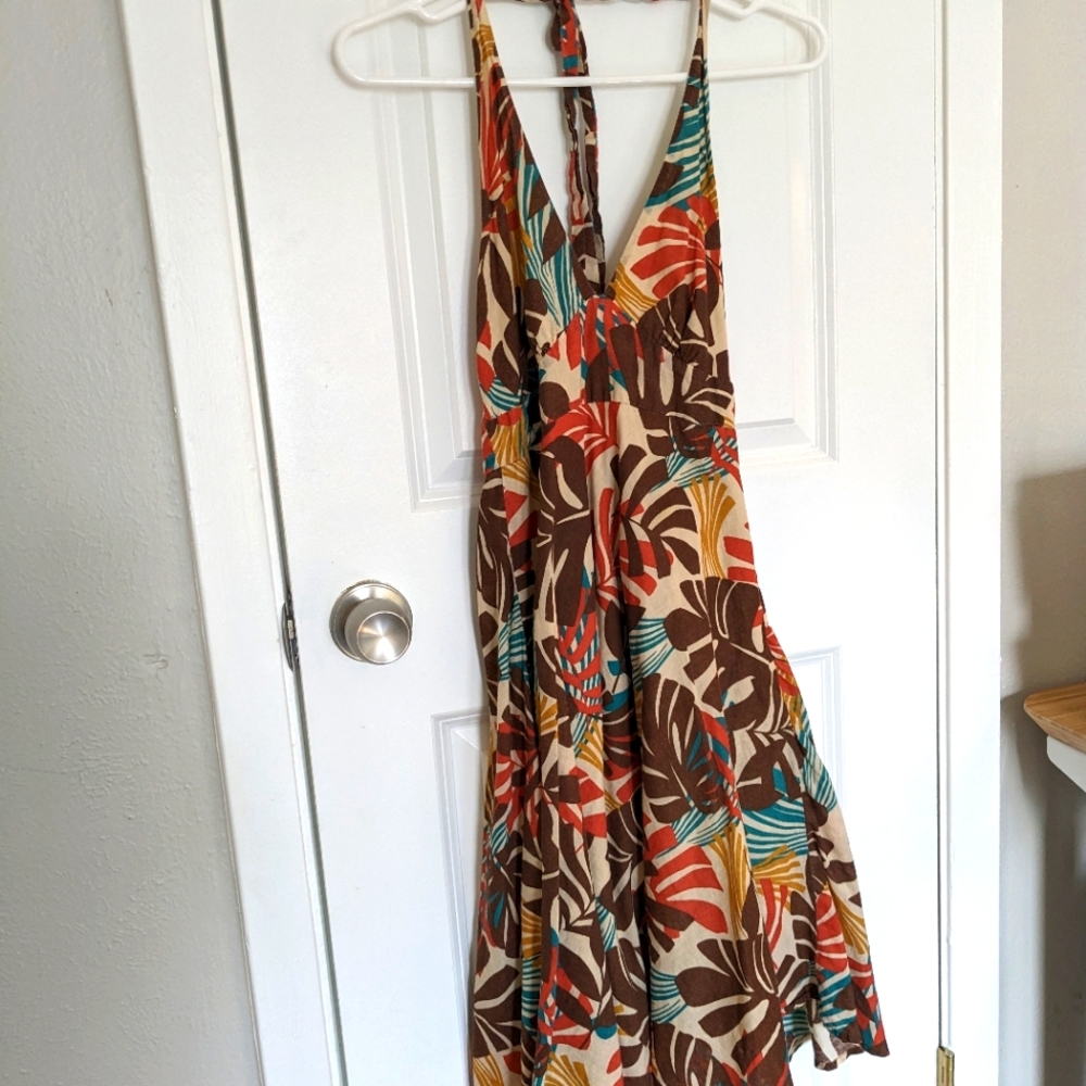 Floral Halter Top